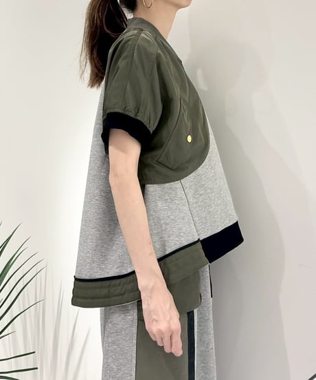 【R2503-SBT861】Short bolero pullover（1740958）