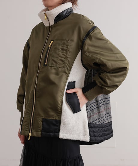 【R2403-BFC732】Boa quilted jacket (1740844)