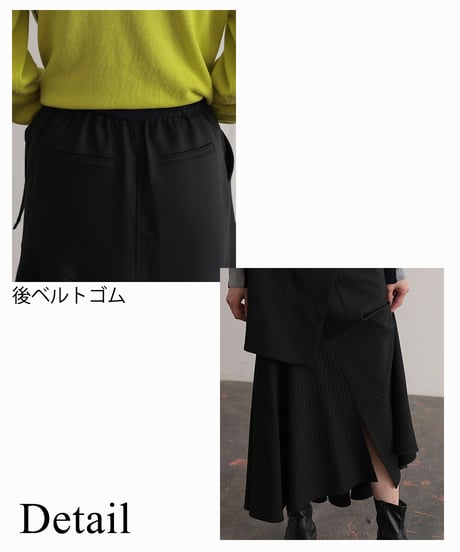 【R2403-SSK737】Wrapped skirt (1740847)
