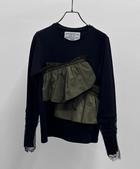 【R2503-FCS901】 Frill cut and sew (1741000）