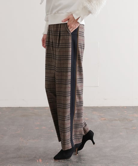 【R2403-SPT750】Check pants (1740866)