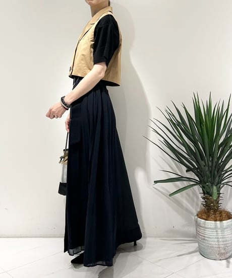 【R2501-EOP781】Tailored gilet ensemble (1740895)