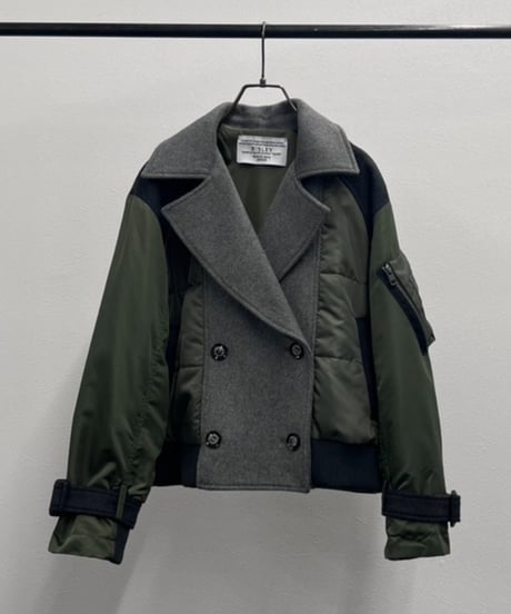 【R2503-QSC891】 Quilted short coat（1680061）
