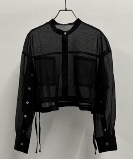 【R2501-SBL839】Short blouse（1740942）