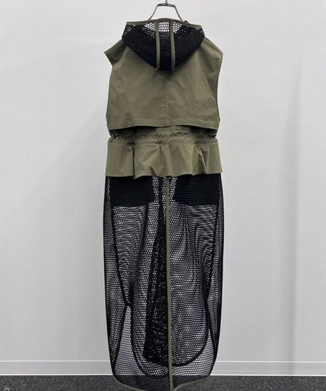 【R2501-MPG788】Mesh gilet (1740894)