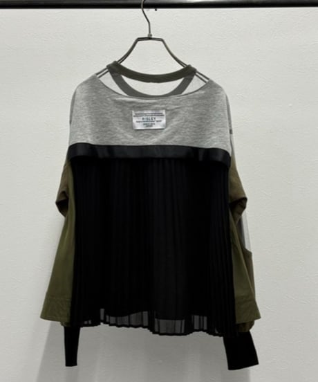 【R2503-BPP841】Back pleated pullover（1740964）