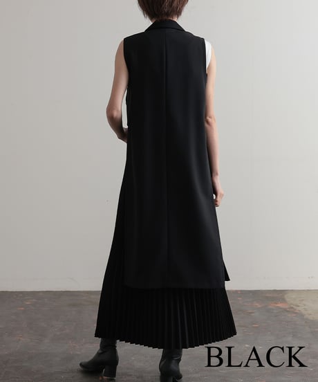 【R2403-GL376】 Tailored gilet (1740508)