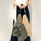【R2501-TFB43】Bicolot triangle bag with frills (1740976)