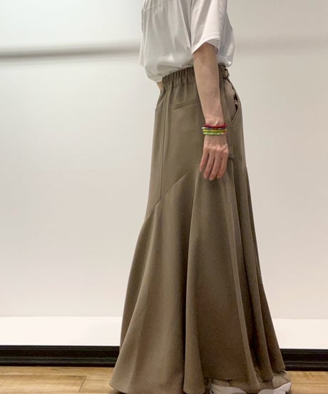 【R2503-RSK849】Unlined wrap skirt（1740954）