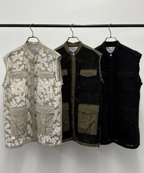 【R2503-NRJ853】Sleeveless jacket（1740961）