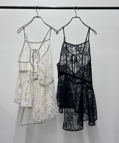 【R2603-RKS1054】 Lace-trim camisole  (1741138）