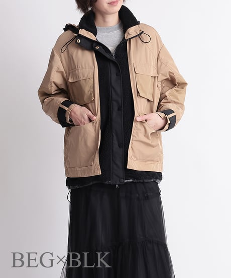 【R2403-DMP706】Shoulder water repellent mountain parka(1680040)