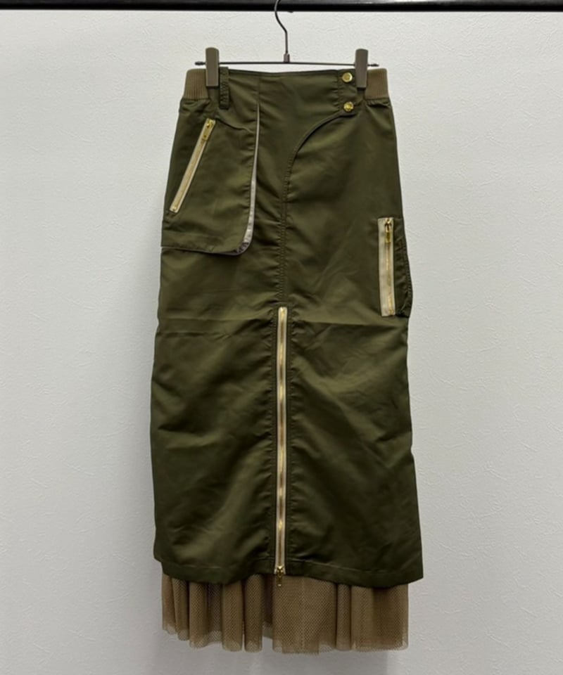 R2503-MDS866】 Military skirt（1740974） | RISLEY