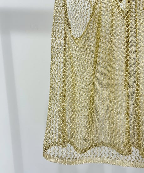【R2501-MNT787】Lame thread camisole (1740902)