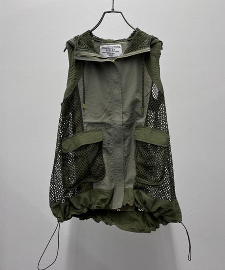【R2601-FCV946】 Hooded tunic vest (1741051)