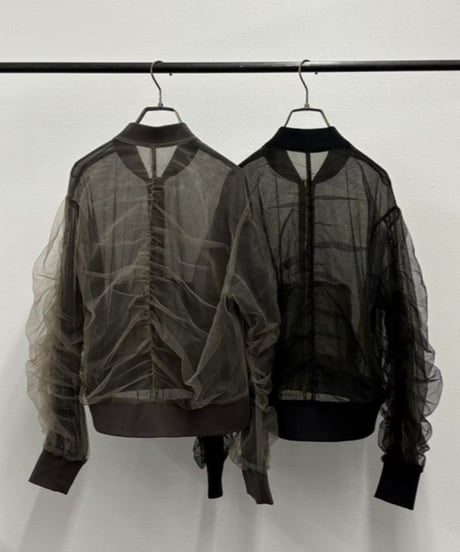 【R2501-RBZ807】Reversible mesh blouson (1740920)