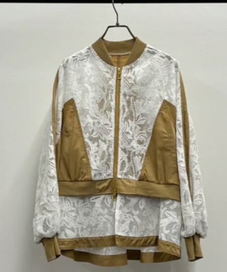 【R2501-RBZ802】２way lace blouson (1740919)