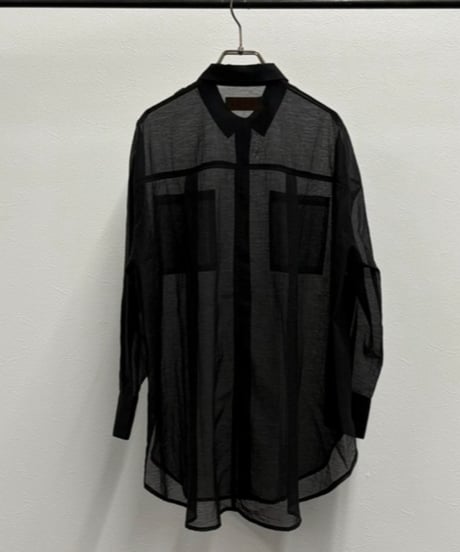 【R2501-SBL796】Sheer blouse (1740928)