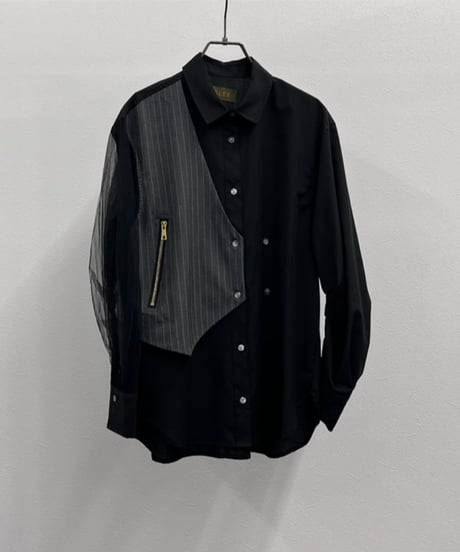 【R2501-BSH761】Shirt with vest (1740876)