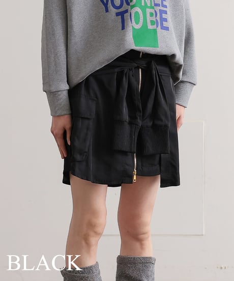 【R2403-MMS731】Cargo mini skirt (1740849)