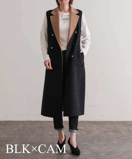 【R2403-REC684】Reversible ensemble coat (1680039)