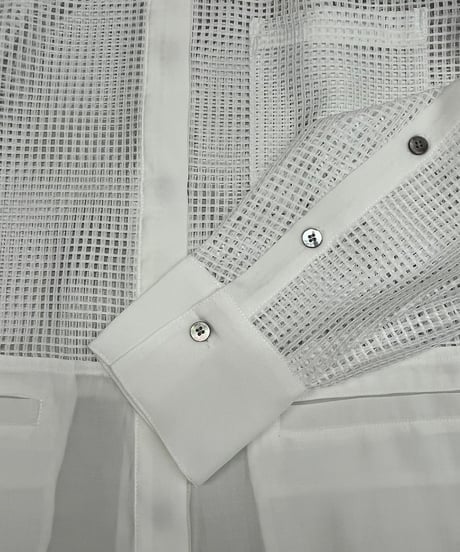 【R2501-MBL776】Mesh shirt (1740901)