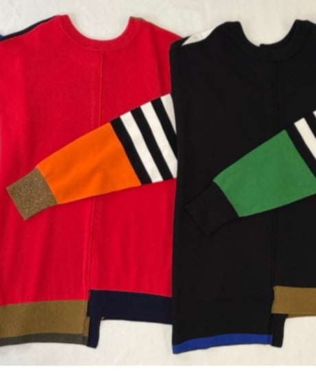 【R2503-BCD875】 Bicolor 2way cardigan（1741006)