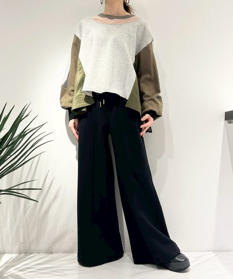 【R2503-BPP841】Back pleated pullover（1740964）