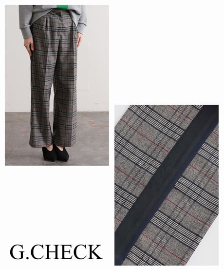 【R2403-SPT750】Check pants (1740866)