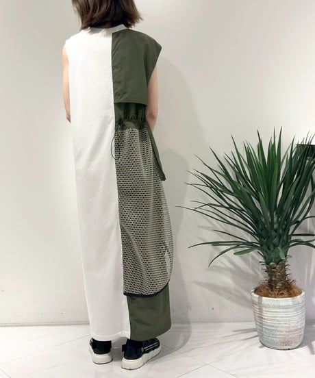 【R2601-MOP956】 Layered dress (1741070）