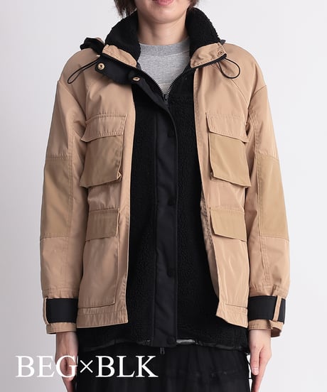 【R2403-DMP706】Shoulder water repellent mountain parka(1680040)