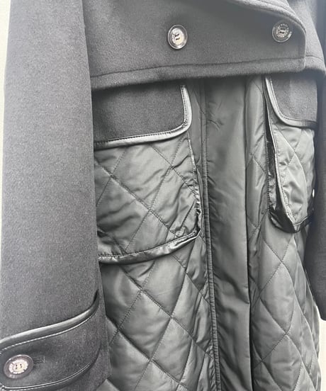 【R2503-QLT898】 Quilted long coat（1680060）