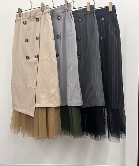 【R2501-ESK762】Wrap skirt (1740877)