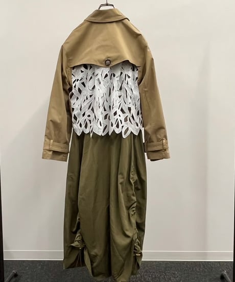 【R2501-ETC755】Short trench ensemble coat (1740873)
