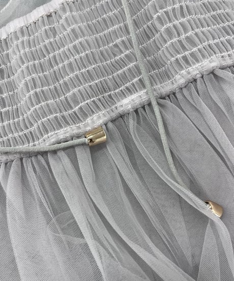 【R2501-MBT804】Mesh bustier（1740933）