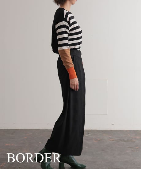 【R2403-BPO733】Bicolor knit (1740837)
