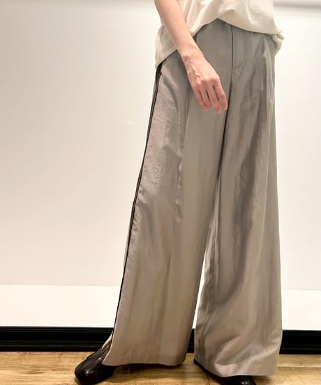 【R2501-SMP840】Side mesh wide pants（1740944）
