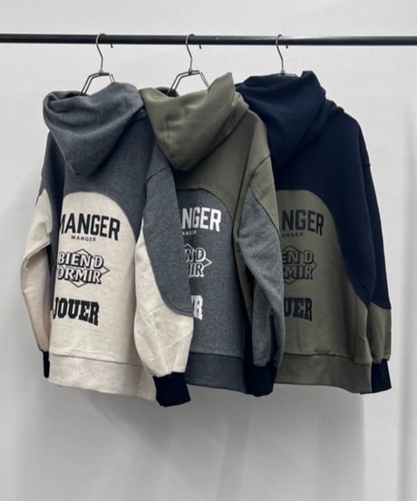 【R2503-BLF902】 Back logo hoodie（1740999）