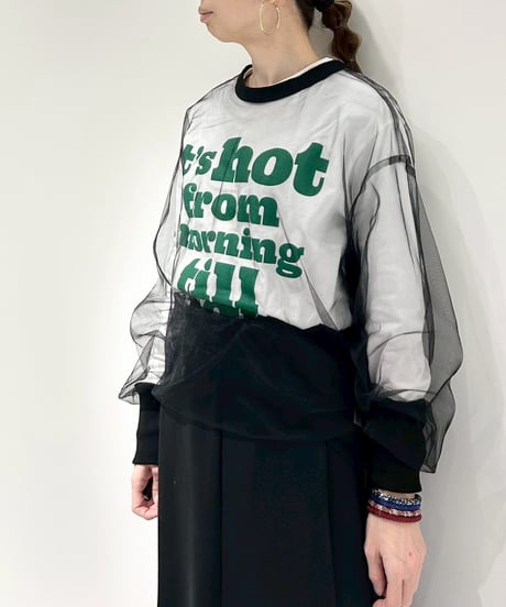 【R2501-MPO805】Mesh pullover（1740934）