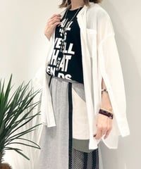 【R2601-SOS1066】 Slit sleeve shirt（1741147）