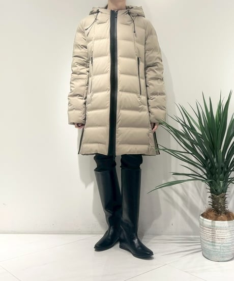 【R2403-LDJ682】 Long seamless down jacket (1680037）
