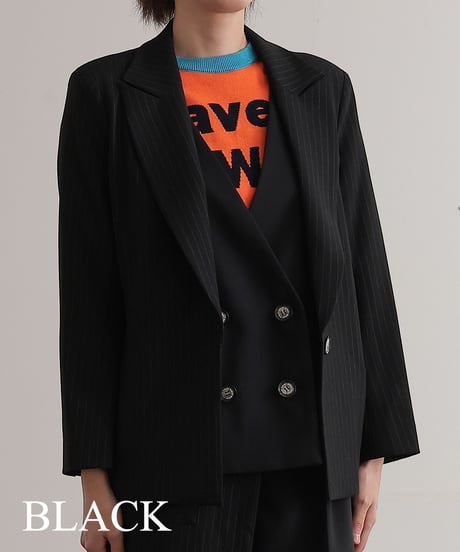 【R2403-SJK735】Tailor collar shoulder jacket（1740845）