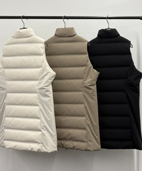 【R2503-DLV823】 Long down vest (1680045）