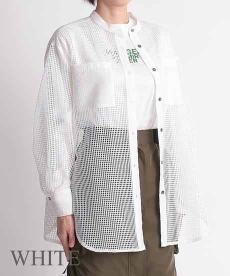 【R2403-TSH742】Mesh shirt (1740829)