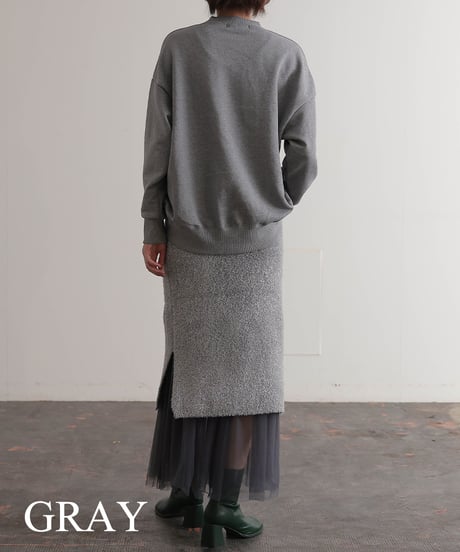 【R2403-MLS734】Logo sweat (1740843)