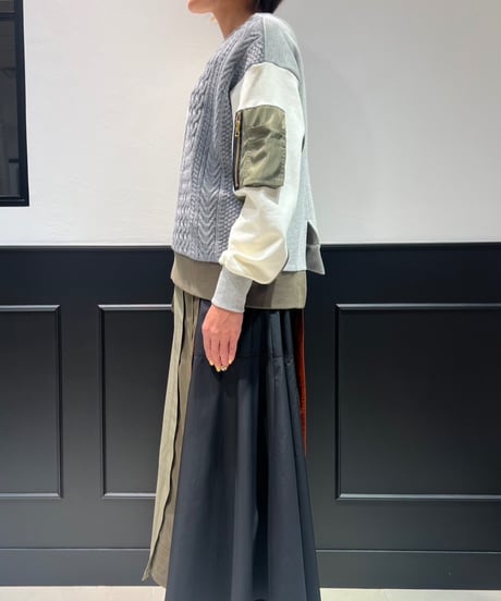 【R2403-DNP725】Docking knit (1740831)