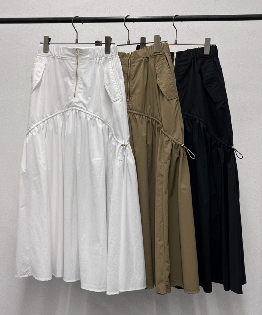 R2601-GSK1041】 Gathered skirt（1741114） | RISL
