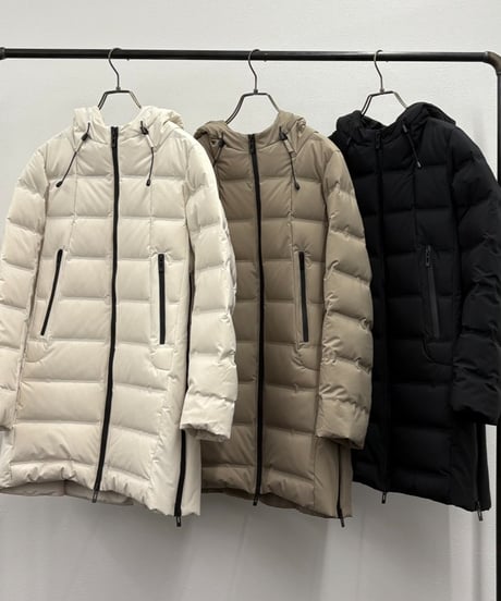 【R2403-LDJ682】 Long seamless down jacket (1680037）