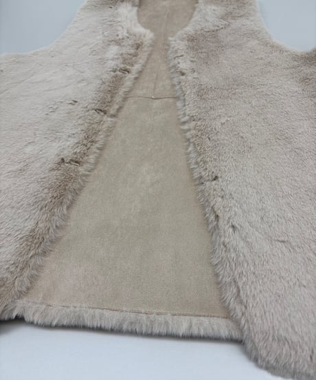 【R2503-RFV837】Faux rabbit fur vest（1680050）