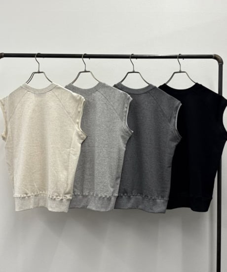 【R2501-LSW851】Logo sweat tank top (1740952）